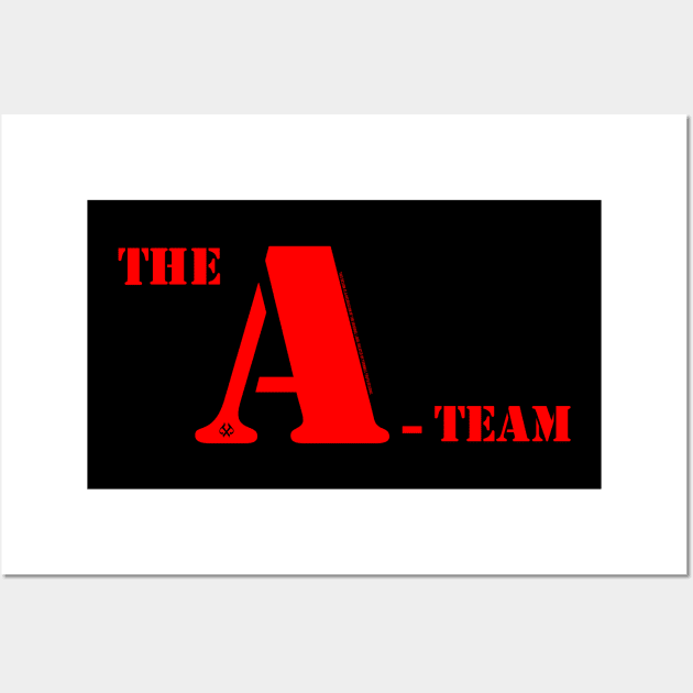THE A-TEAM Wall Art by Turnbill Truth Designs